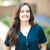 Domenica Fertal standing for her portrait outside
